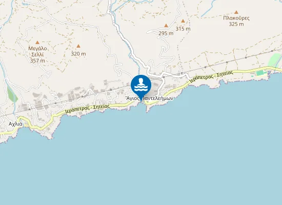 Map of AGIOS PANTELEIMON