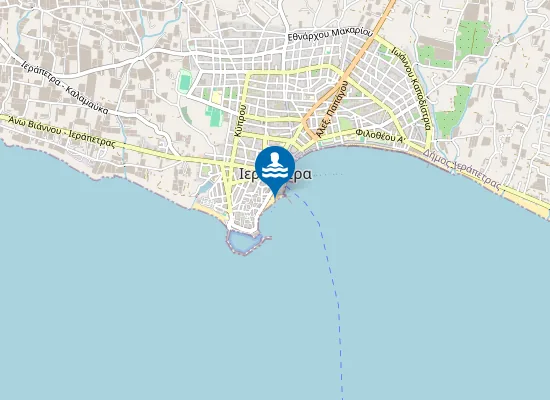 Map of IERAPETRA DIMOTIKI PLAZ