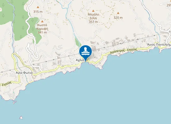 Map of Achlia Schinokapsalon