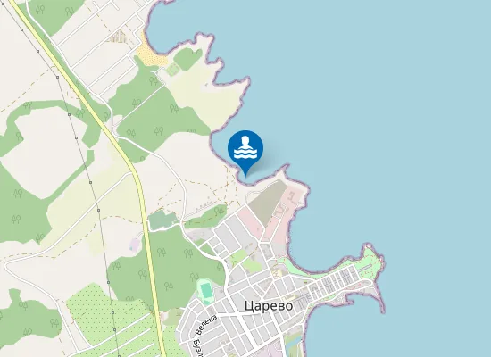 Map of Попски Плаж