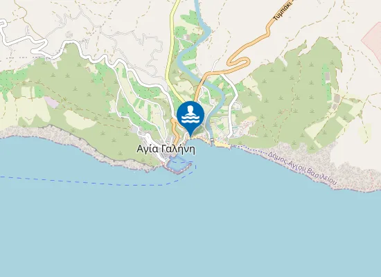 Map of Agia Galini