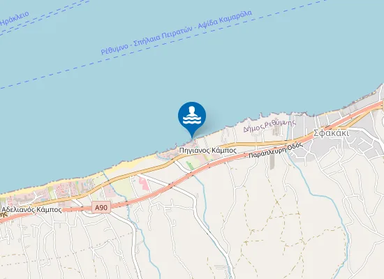 Map of PIGIANOS KAMPOS