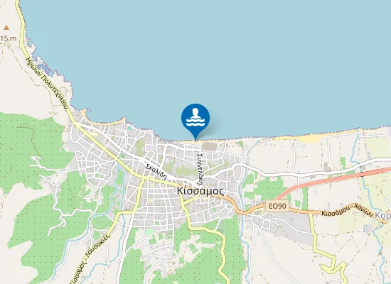 Map of KASTELLI KISSAMOU ANATOLIKA