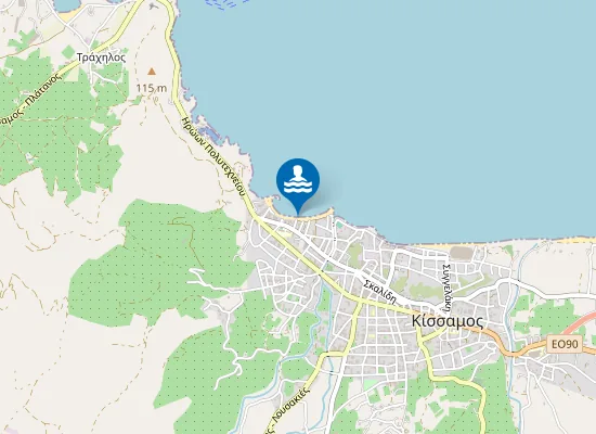 Map of KASTELLI KISSAMOY DYTIKA