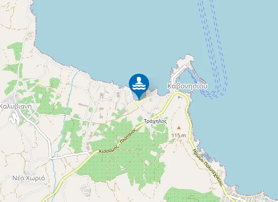 Map of GRAMVOUSA - PACHEIA AMMOS