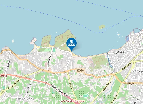 Map of CHRYSI AKTI
