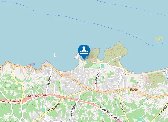 Map of Agioi Apostoloi - Eot Dytika