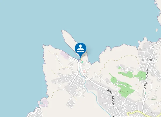 Map of AGIOS ONOUFRIOS