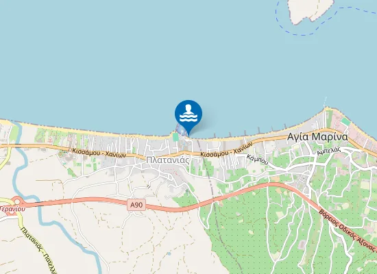 Map of LIMANAKI PLATANIA