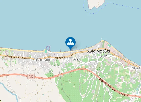 Map of Agia Marina 3