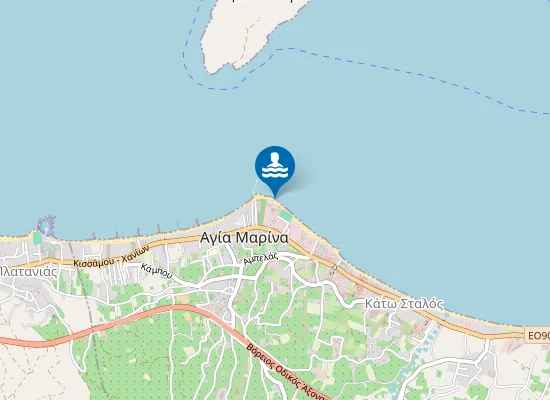 Map of Agia Marina 2