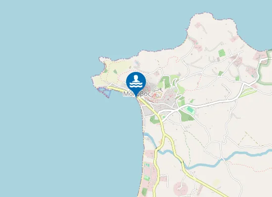 Map of MOLYVOS - PSIRIARA