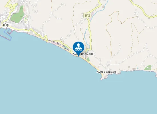 Map of AGIOS ISIDOROS