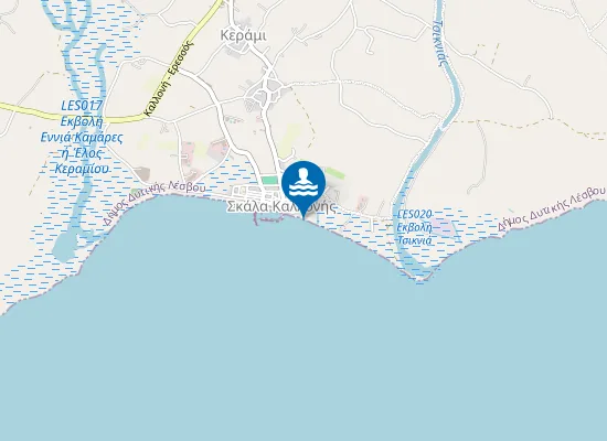 Map of SCALA KALLONIS 1