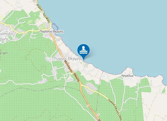 Map of KANONI THERMIS