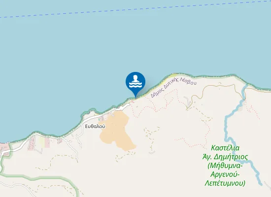 Map of EFTALOU - AGIOI ANARGYROI