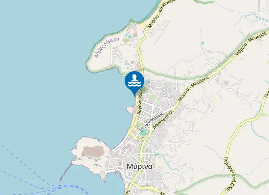 Map of RIXA NERA - ROMEIKOS GIALOS 1