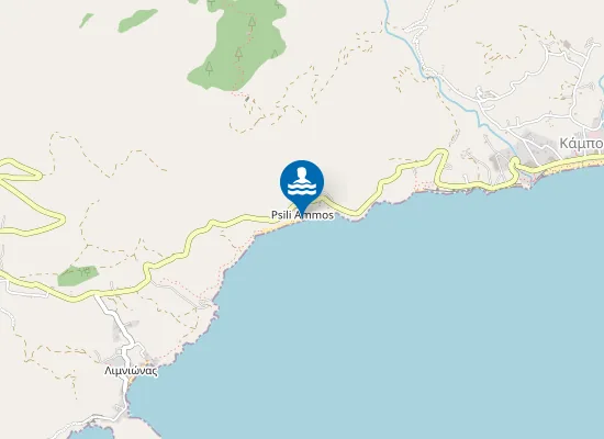 Map of PSILI AMMOS MARATHOKAMPOU