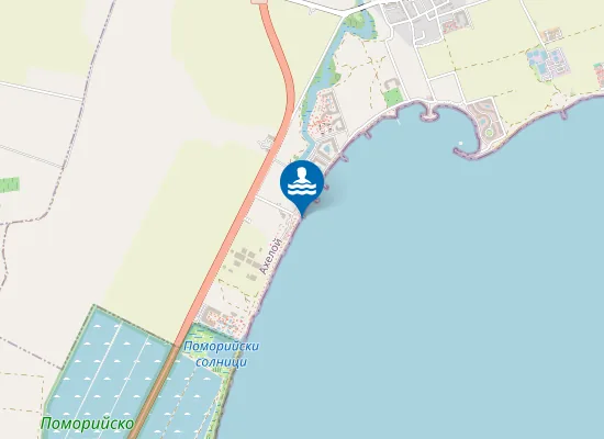 Map of Къмпинг Ахелой