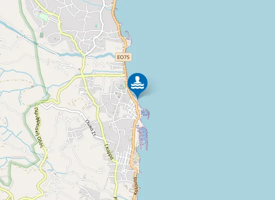 Map of Agia Paraskevi