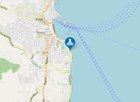 Map of DIMOTIKI PLAZ CHIOU