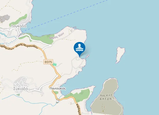 Map of AGIOS ISIDOROS