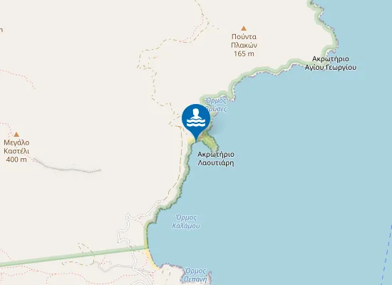 Map of PLAKES FANARI