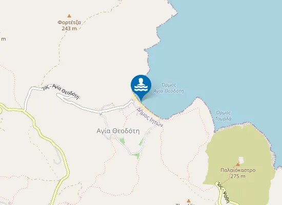 Map of Agia Theodoti