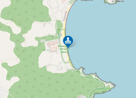 Map of Къмпинг Смокини