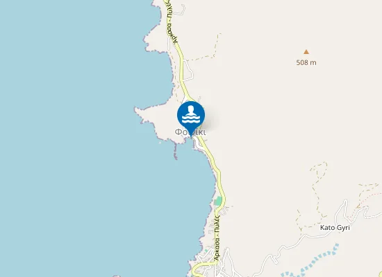 Map of AGIOS NIKOLAOS - FOINIKI