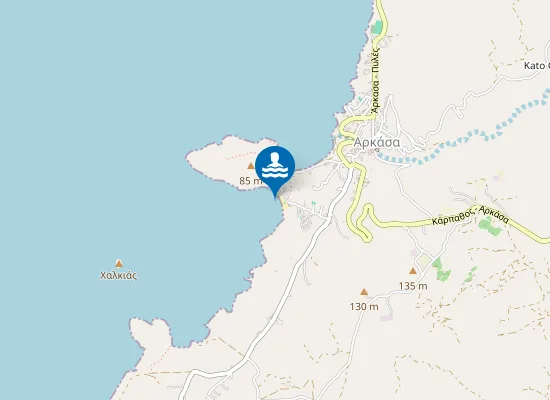 Map of AGIOS NIKOLAS - ARKASA