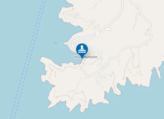 Map of Agios Dimitrios