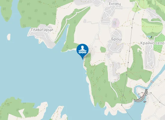 Map of Язовир Кърджали-Плаж 1