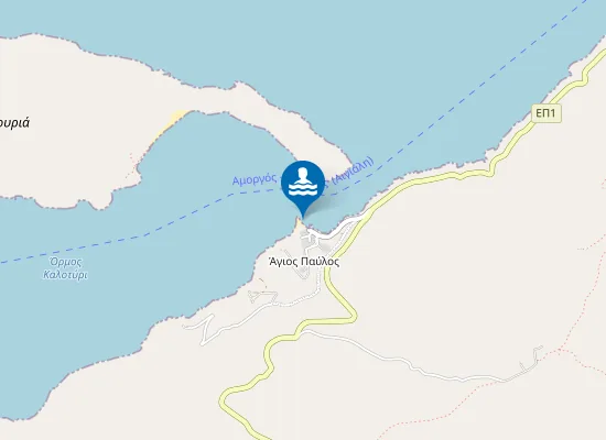 Map of AGIOS PAVLOS