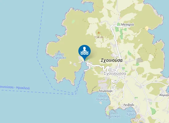 Map of PISO AMMOS - MERSINI