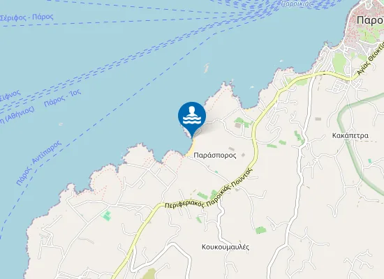 Map of PARASPOROS MEGALOS