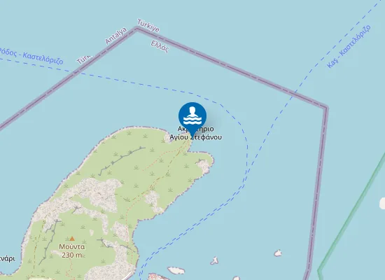 Map of AGIOS STEFANOS