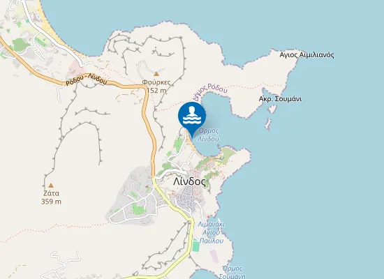 Map of MEGALOS GIALOS