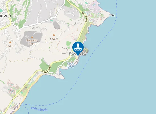 Map of KOKKINA - GOURNES