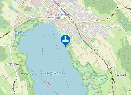 Map of STRANDBAD BAUMEN