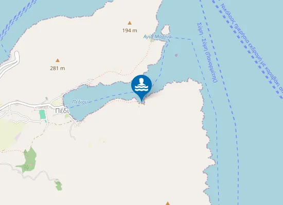 Map of PEDI - AGIOS NIKOLAOS