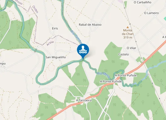 Map of RIO TAMBRE PINO (O) PM1