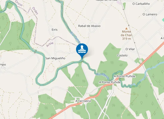 Map of RIO TAMBRE PINO (O) PM2