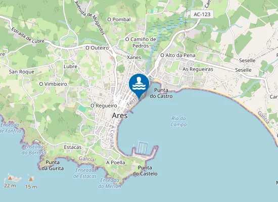 Map of PLAYA ARES PM1