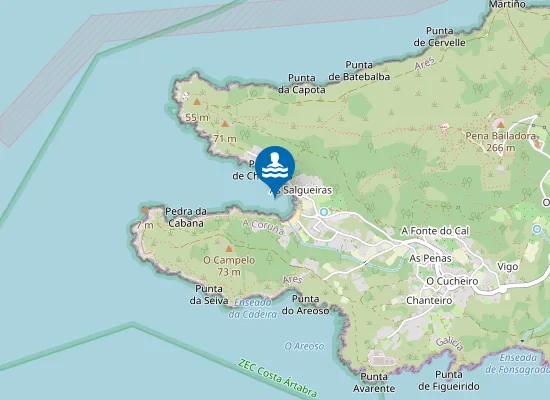 Map of PLAYA CHANTEIRO PM1