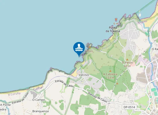 Map of PLAYA A HUCHA PM1