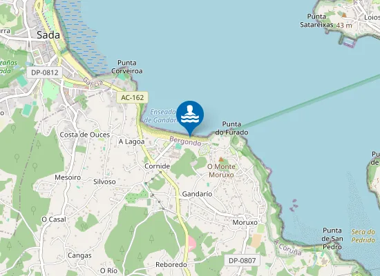 Map of PLAYA GANDAR?O PM1