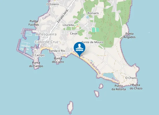 Map of PLAYA CARRAGUEIROS PM1