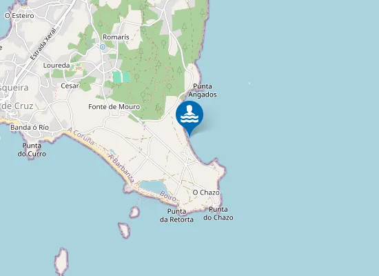 Map of PLAYA LADEIRA DO CHAZO PM1