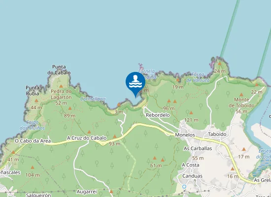 Map of PLAYA REBORDELO PM1